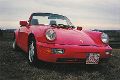1991   Porsche 964 Carrera 4  Cabrio, indischrot
